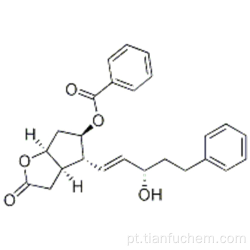 2H-Ciclopenta [b] furan-2-ona, 5- (benzoiloxi) hexa-hidro-4 - [(1E, 3S) - 3-hidroxi-5-fenil-1-pentenil] -, (57193050,3aR, 4R, 5R , 6aS) - CAS 55444-68-3